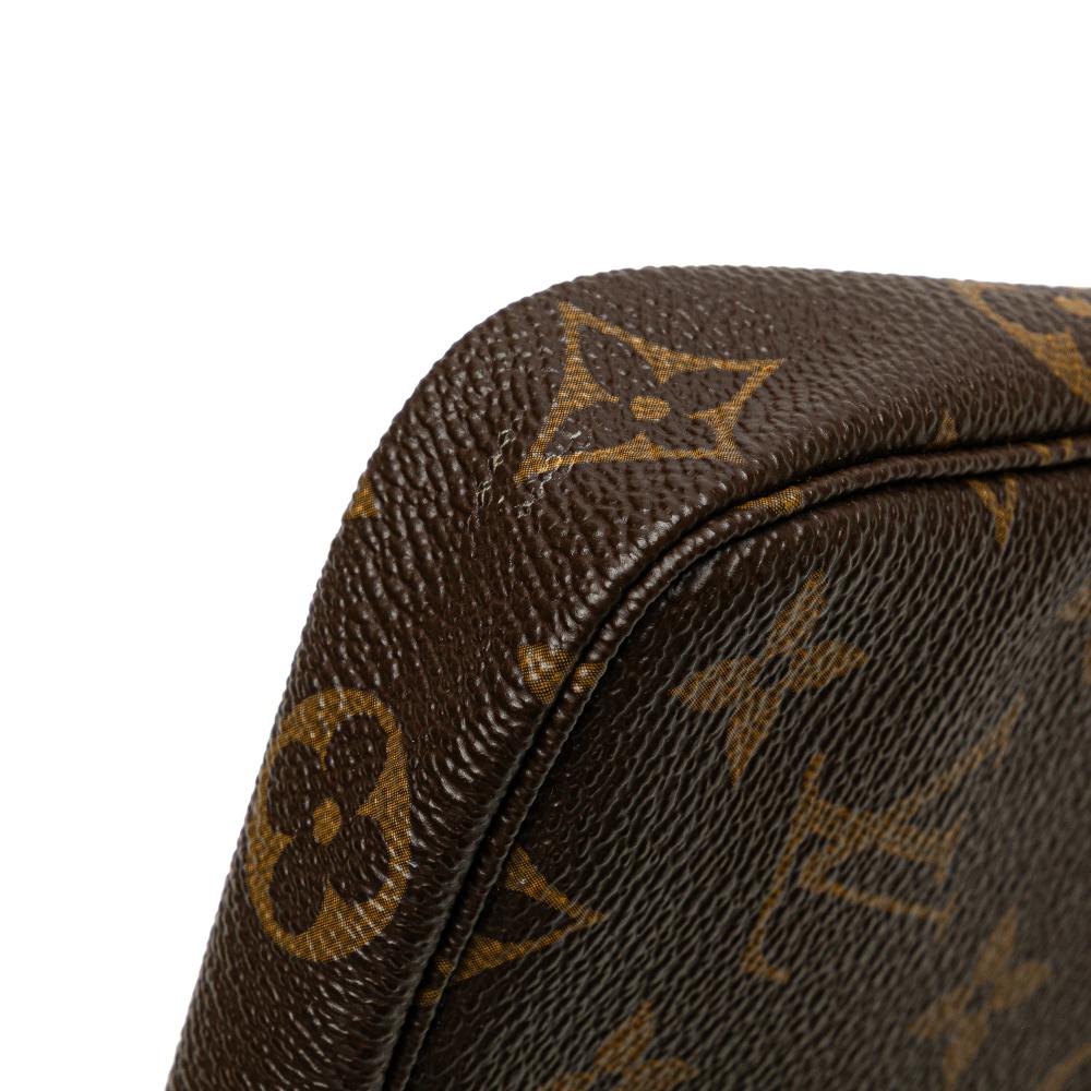 Louis Vuitton AB Louis Vuitton Brown Monogram Canvas Fabric Monogram Mini Pochette Accessoires France