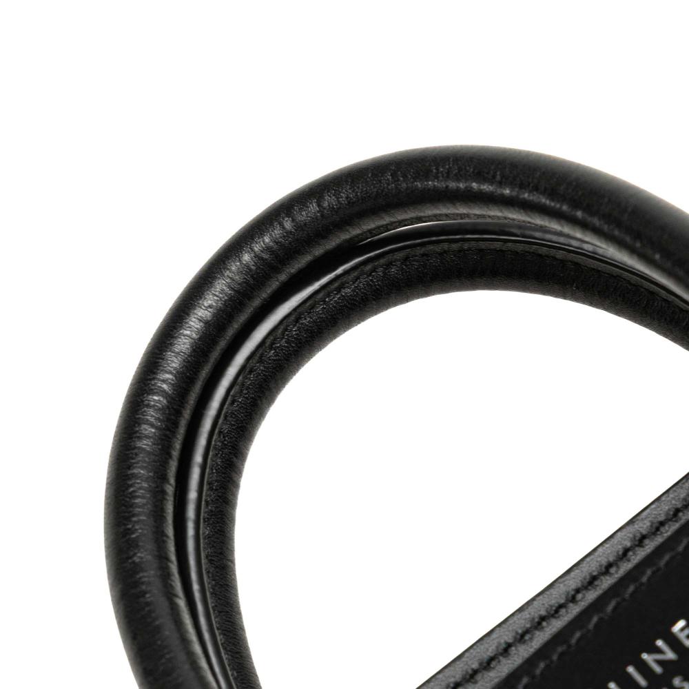 Celine B Celine Red with Multi Calf Leather Nano Tricolor Luggage Tote Italy