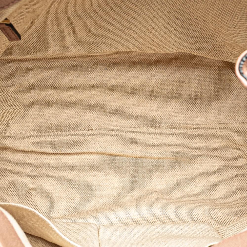 Gucci B Gucci Pink Calf Leather Medium Soho Chain Tote Italy