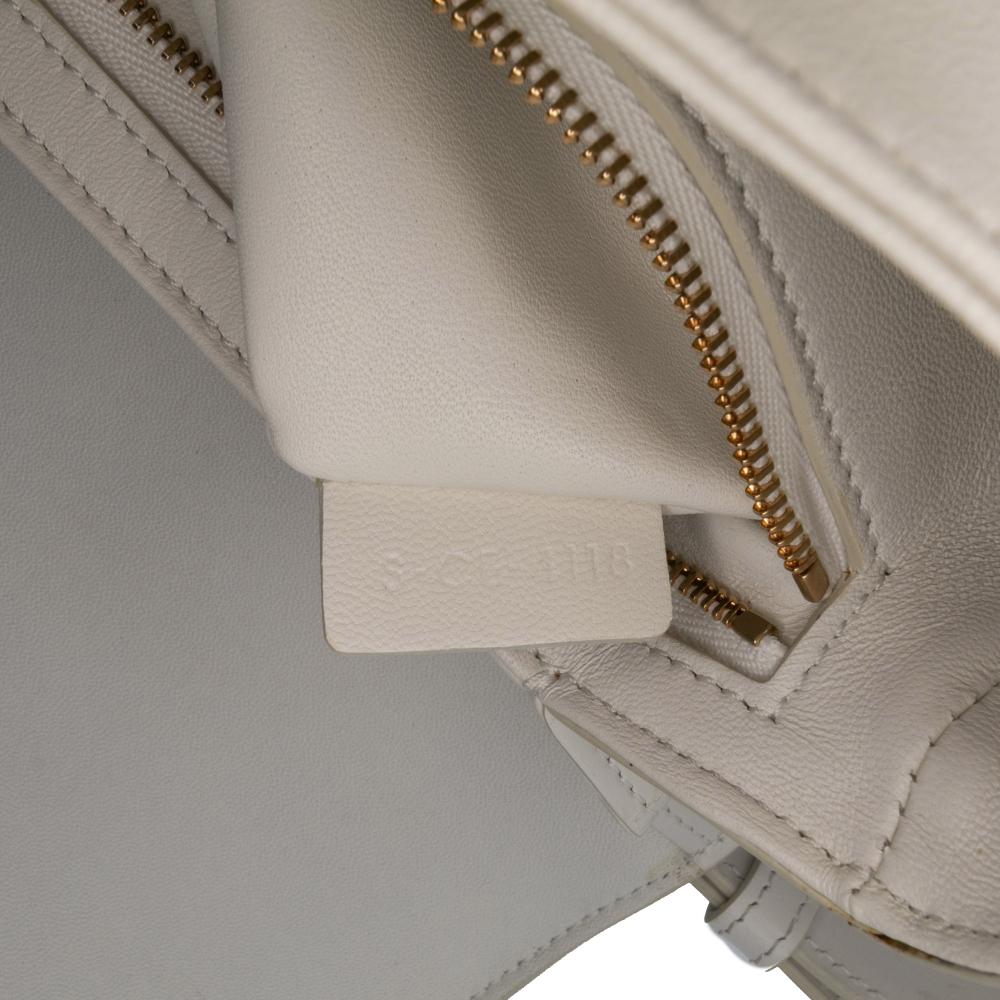 Celine B Celine Brown Light Beige Calf Leather Classique Shiny skin Triomphe Crossbody Italy