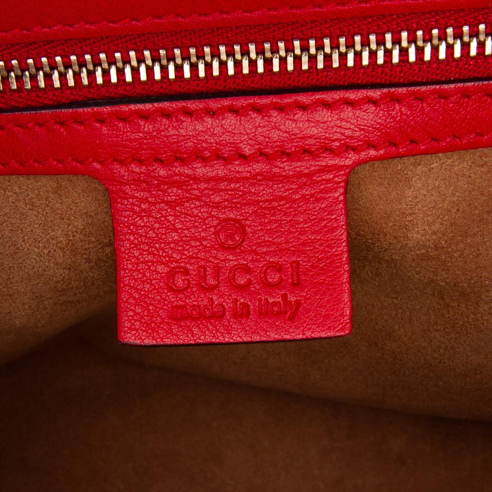 Gucci B Gucci Pink Calf Leather Medium Bicolor Padlock Shoulder Bag Italy