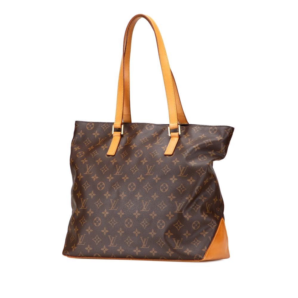 Louis Vuitton B Louis Vuitton Brown Monogram Canvas Canvas Monogram Cabas Mezzo France