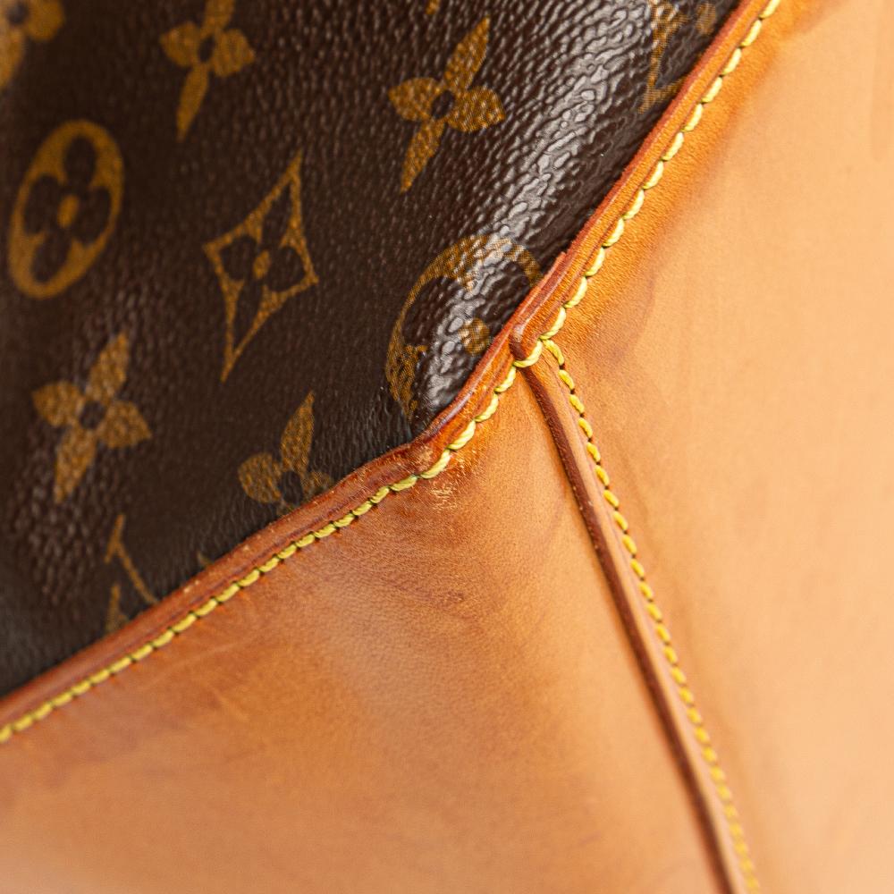 Louis Vuitton B Louis Vuitton Brown Monogram Canvas Canvas Monogram Cabas Mezzo France