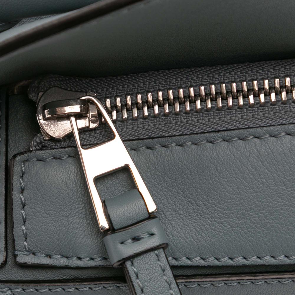 Loewe AB LOEWE Blue Light Blue Calf Leather Small skin Puzzle Satchel Spain