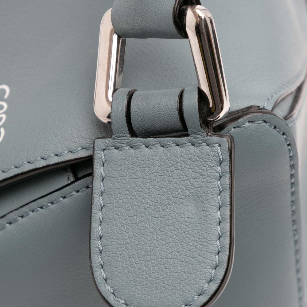 Loewe AB LOEWE Blue Light Blue Calf Leather Small skin Puzzle Satchel Spain