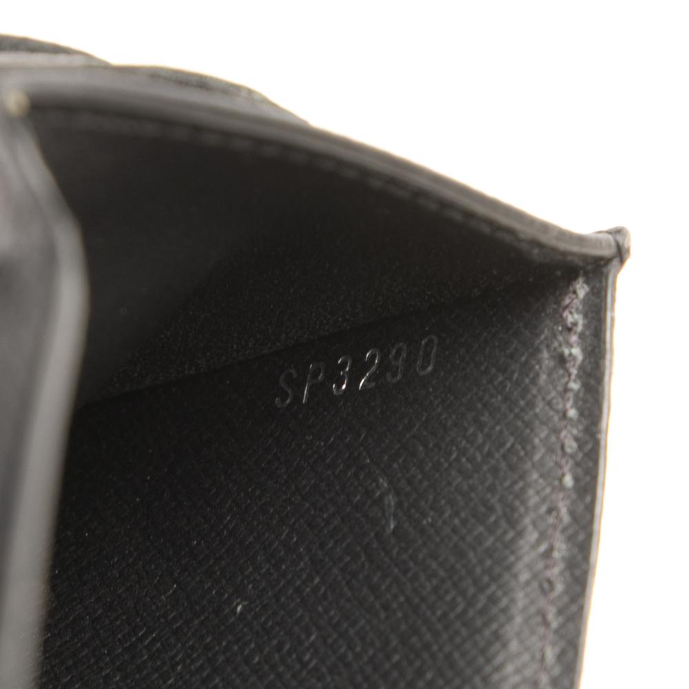 Louis Vuitton AB Louis Vuitton Black Monogram Canvas Canvas Monogram Pastel Cross Card Holder France