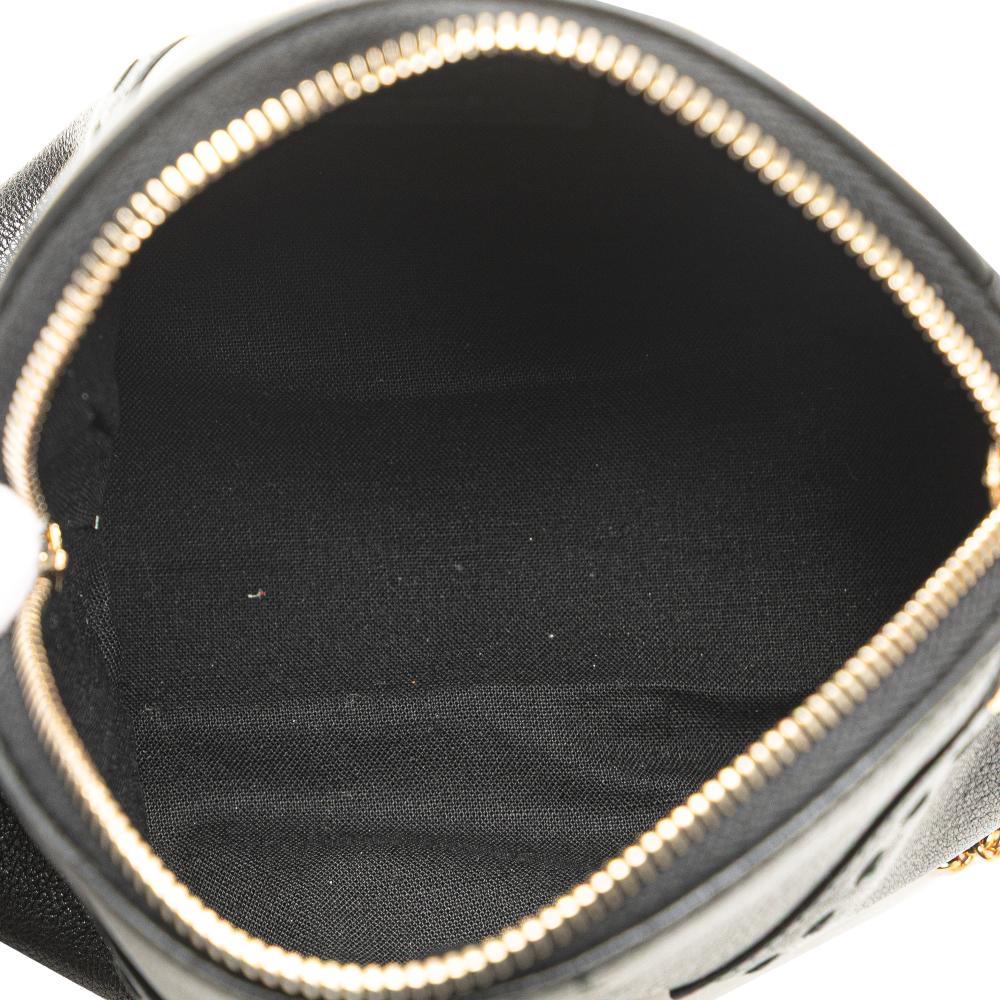 Saint Laurent B Saint Laurent Black Calf Leather Mini Muse Chain Bag Italy