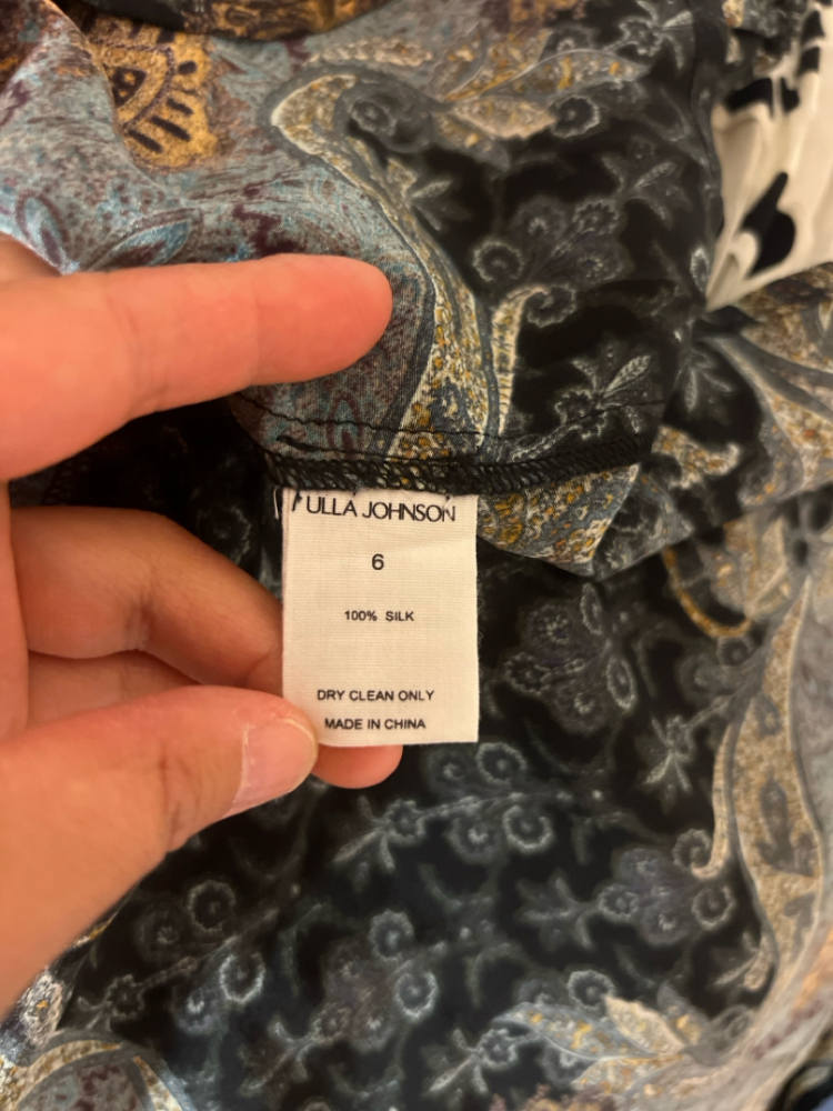 Ulla Johnson Robe azur calais