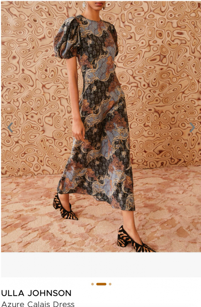 Ulla Johnson Robe azur calais