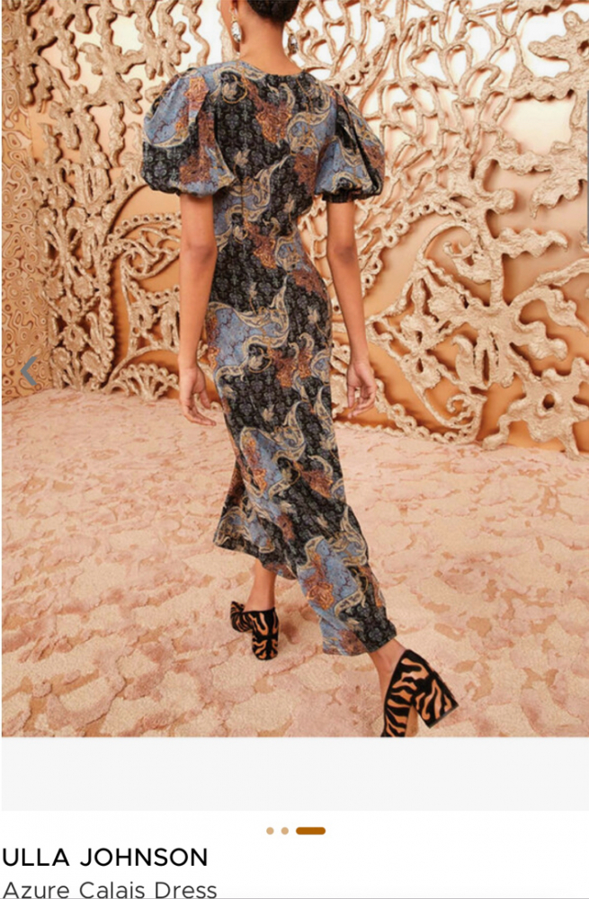 Ulla Johnson Robe azur calais