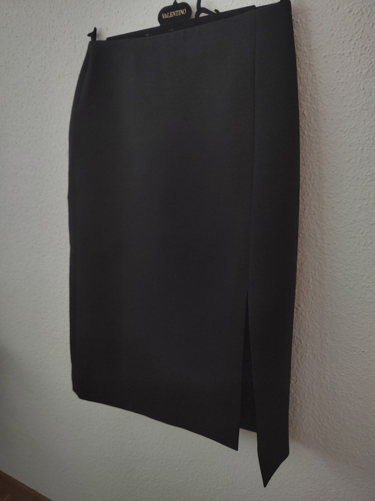 Valentino Jupe midi en crêpe Couture