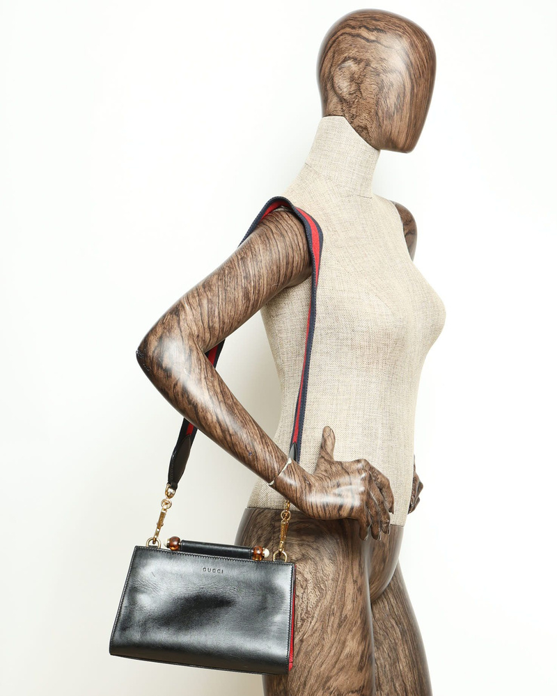 Gucci Small Bamboo Nymphaea Bag