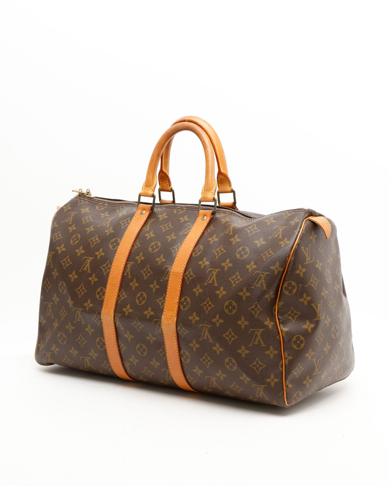 Louis Vuitton Monogram Keepall 45 Weekend Bag