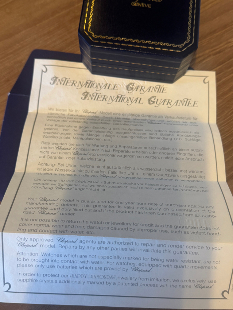 Chopard Bague diamants heureux