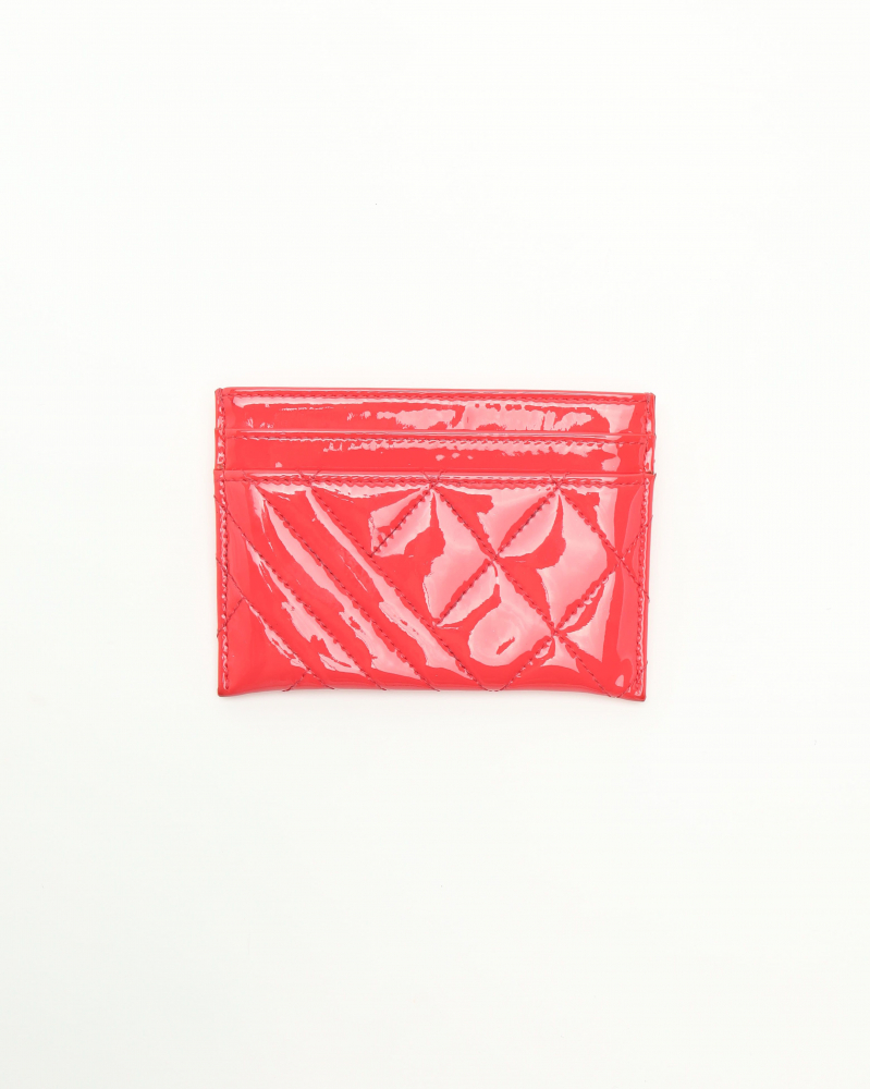 Chanel Patent Leather Card Holder