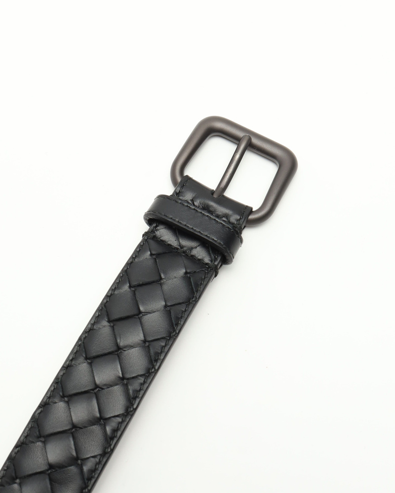 Bottega Veneta Intrecciato Belt, size 100