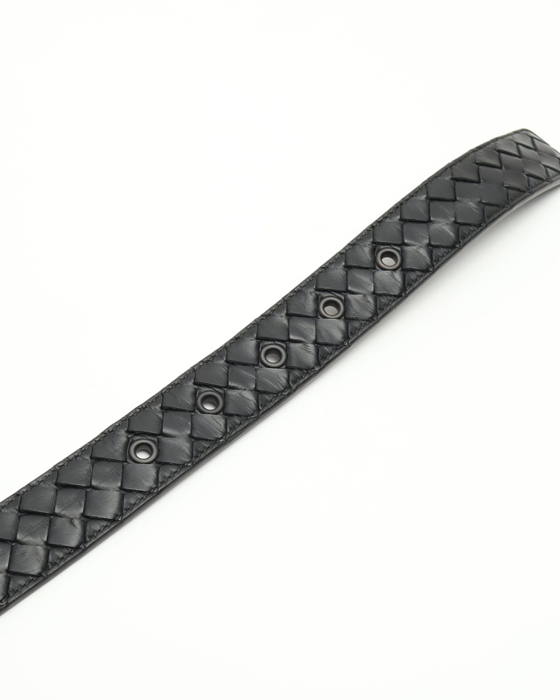 Bottega Veneta Intrecciato Belt, size 100