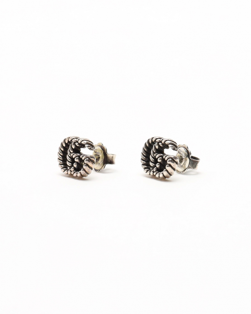 Gucci GG Silver Marmont Twist Earrings