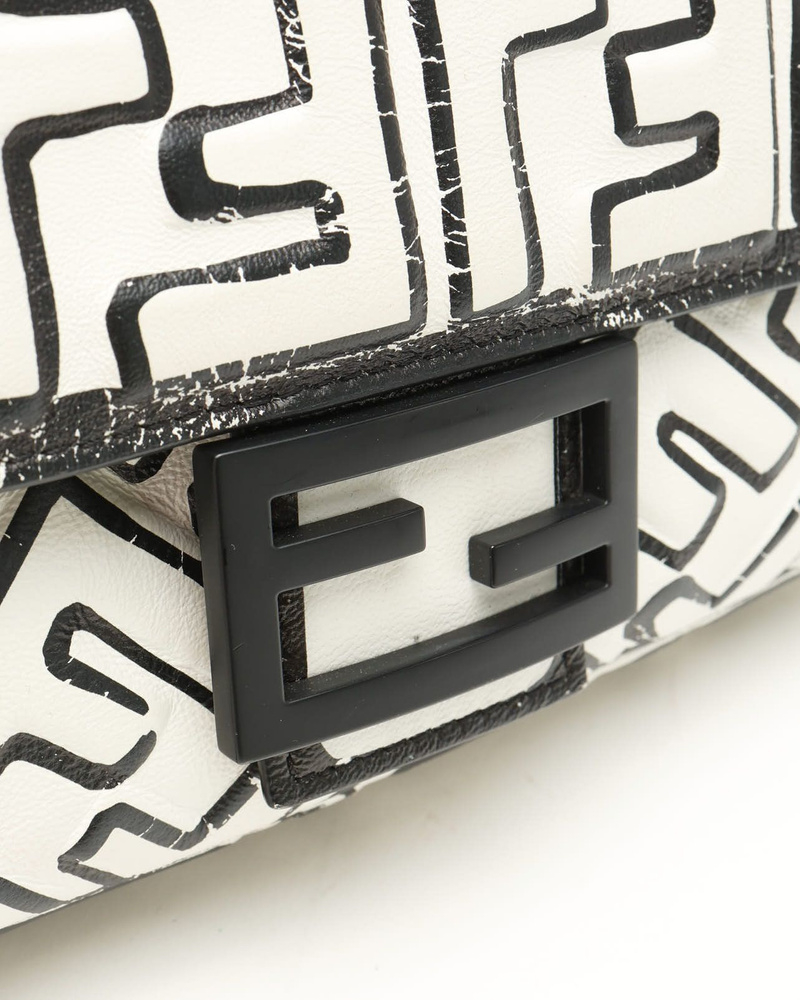 Fendi Zucca Joshua Vides Baguette Bag