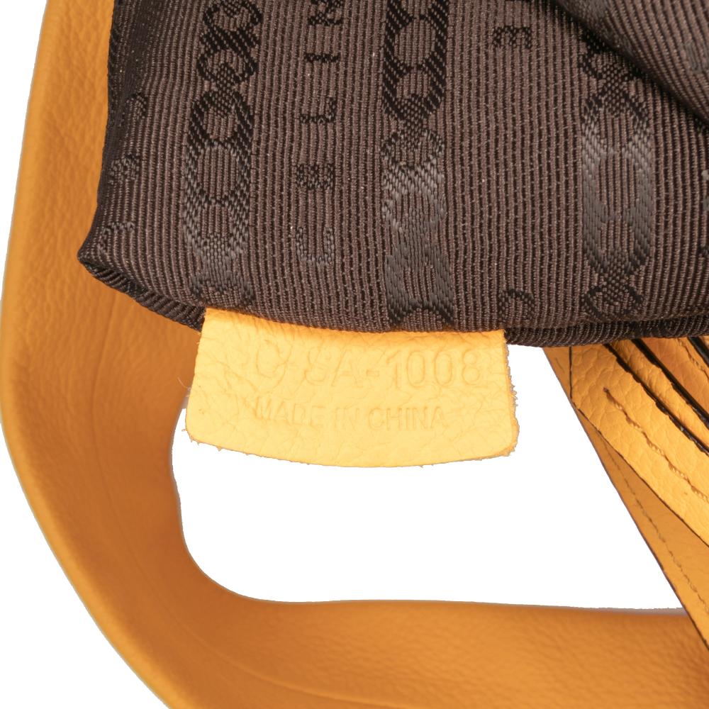 Celine B Celine Yellow Mustard Calf Leather Bittersweet Hobo China