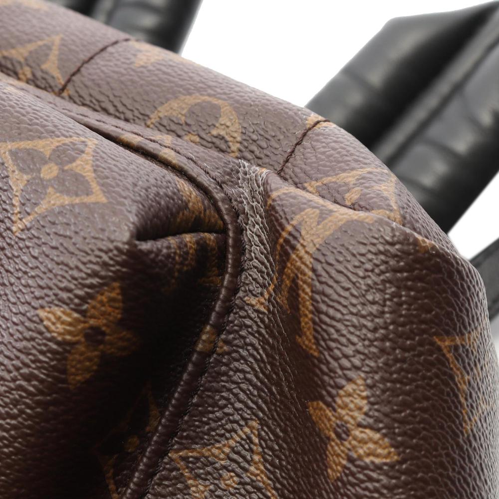 Louis Vuitton B Louis Vuitton Brown Monogram Canvas Canvas Monogram Palm Springs MM France