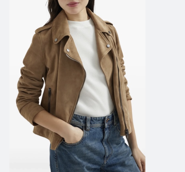 Brunello Cucinelli Bikerjacke