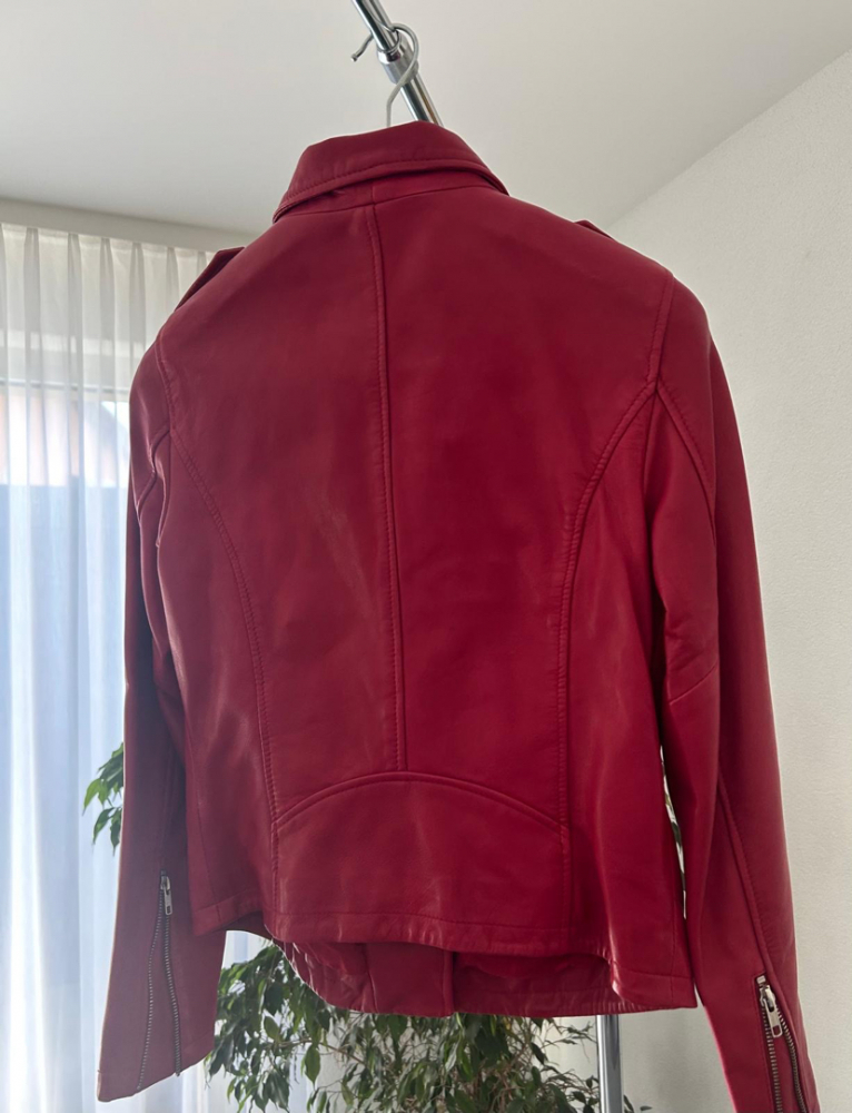 Naf Naf Leather Jacket