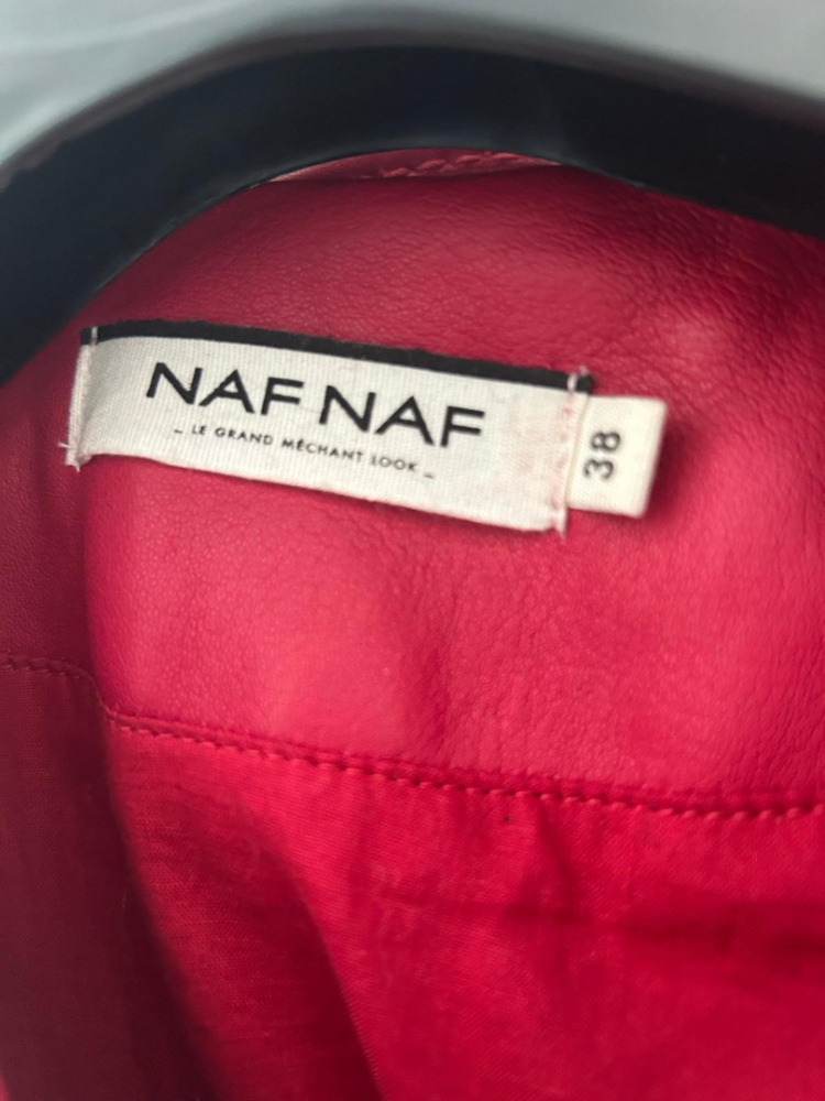 Naf Naf Leather Jacket
