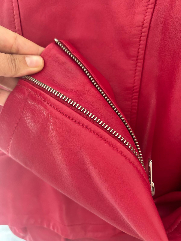 Naf Naf Leather Jacket