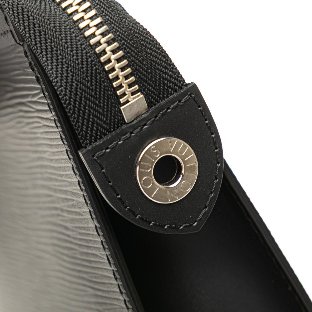 Louis Vuitton AB Louis Vuitton Black Epi Leather Leather Epi Pochette Voyage MM France