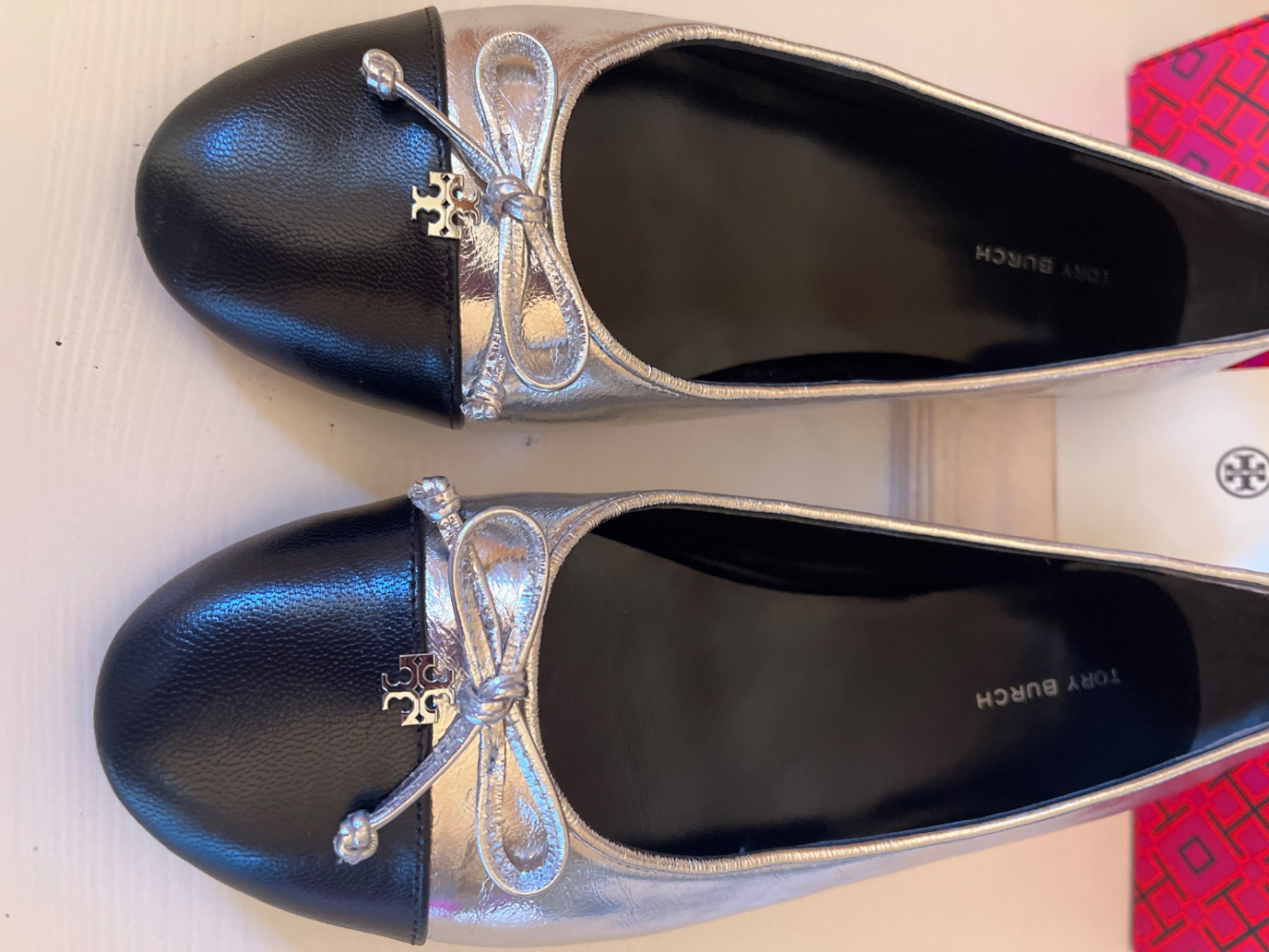 Tory Burch Cap-Toe-Ballet