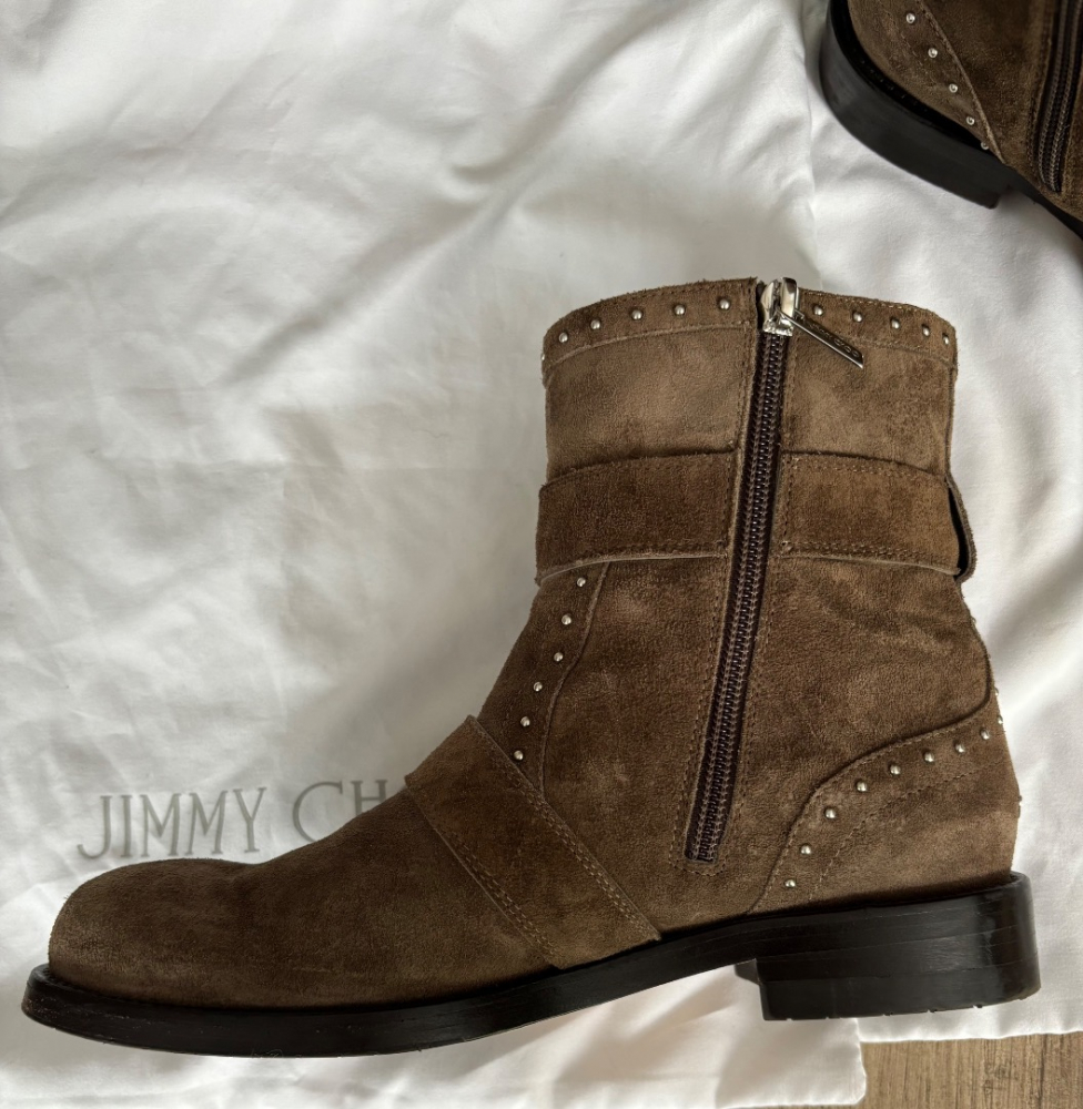 Jimmy Choo Biker-Stiefel