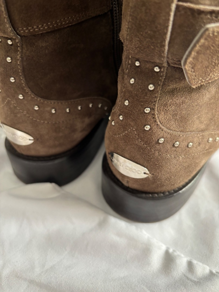 Jimmy Choo Biker-Stiefel