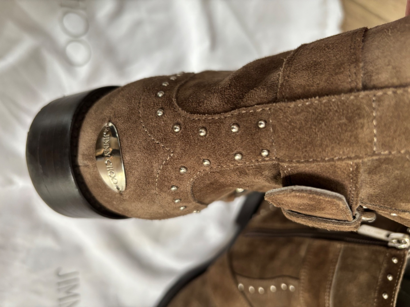 Jimmy Choo Biker-Stiefel