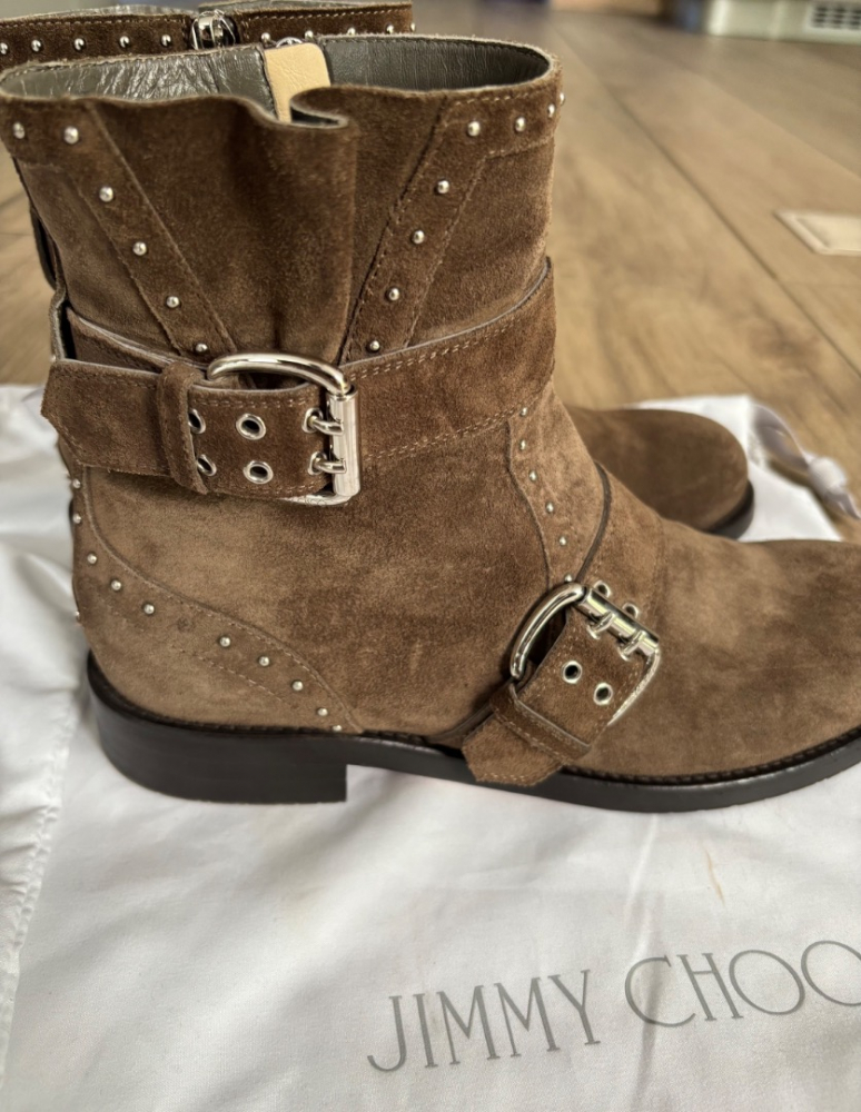 Jimmy Choo Biker-Stiefel