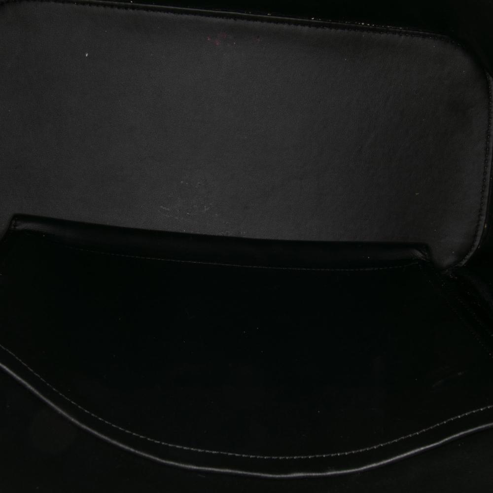 MCM B MCM Black Coated Canvas Fabric Medium Visetos Leather Stark MCmotor Backpack Korea, South