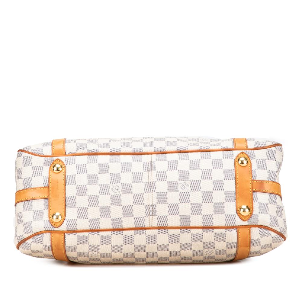 Louis Vuitton B Louis Vuitton White Damier Canvas Canvas Damier Azur Stresa PM France