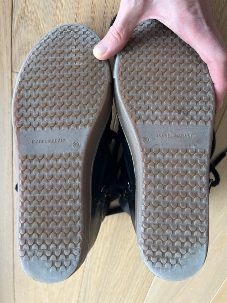 Isabel Marant Nowles Leder-Schneestiefel