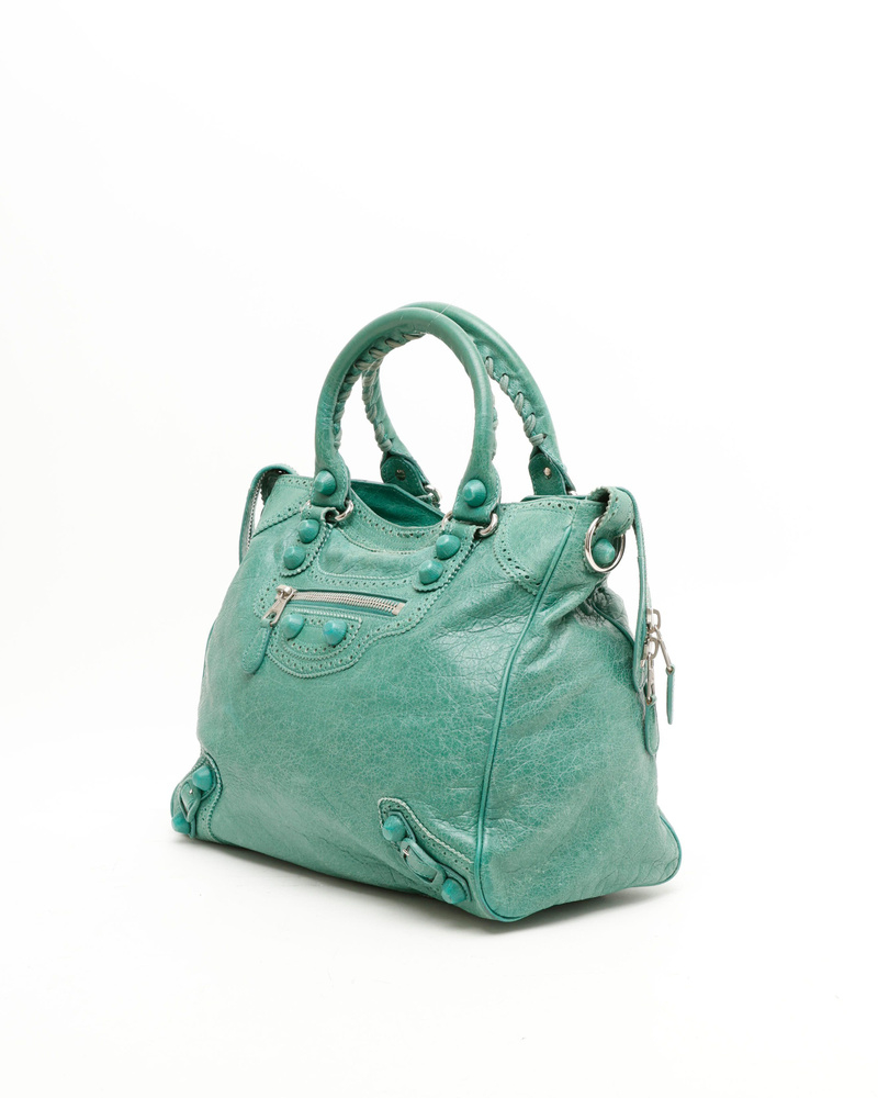 Balenciaga Velo Giant Covered Brogues Bag