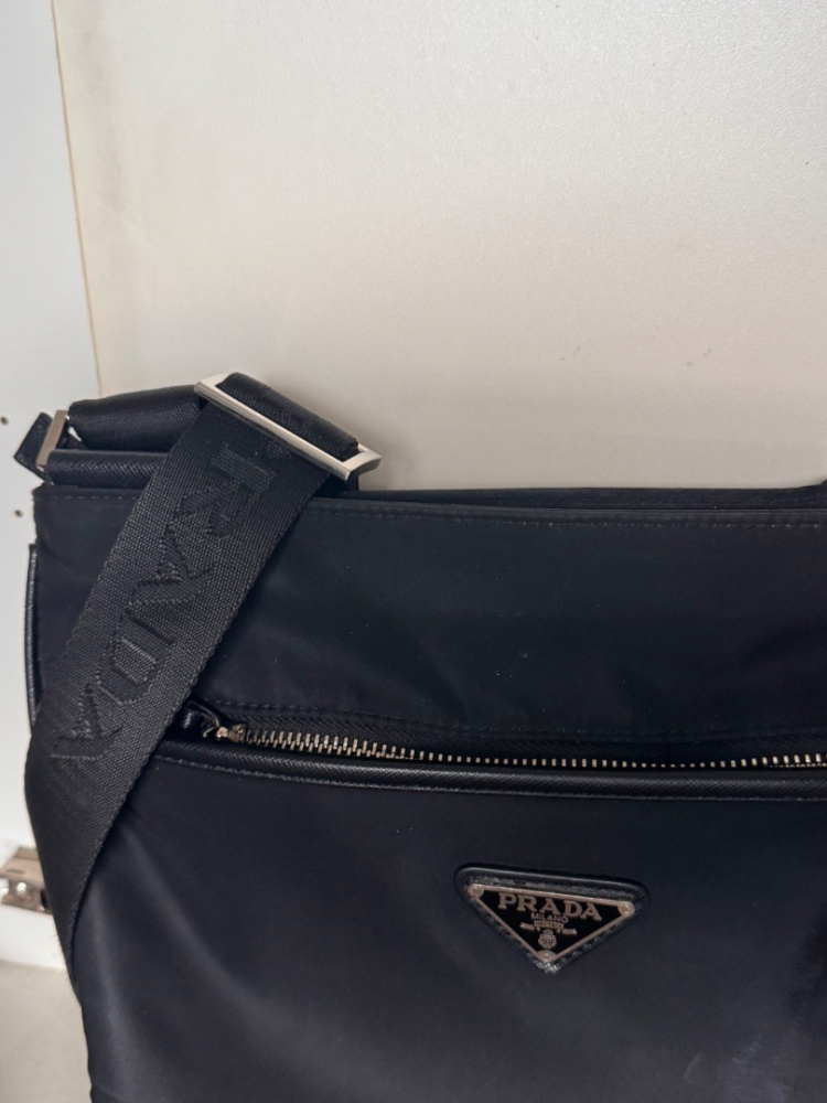 Prada Re-Nylon and Saffiano shoulder Bag