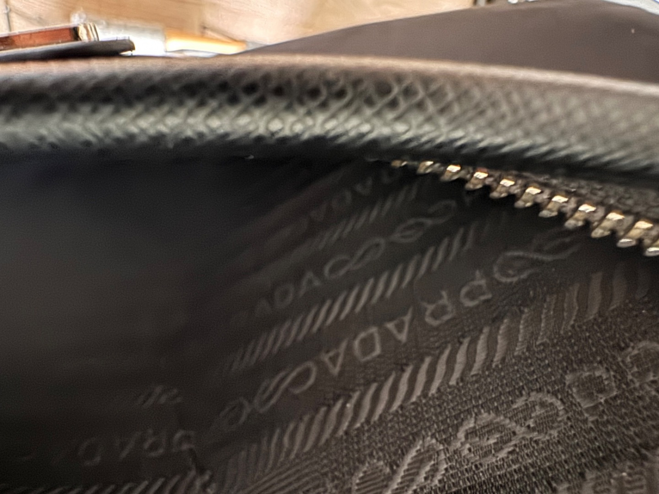 Prada Re-Nylon and Saffiano shoulder Bag