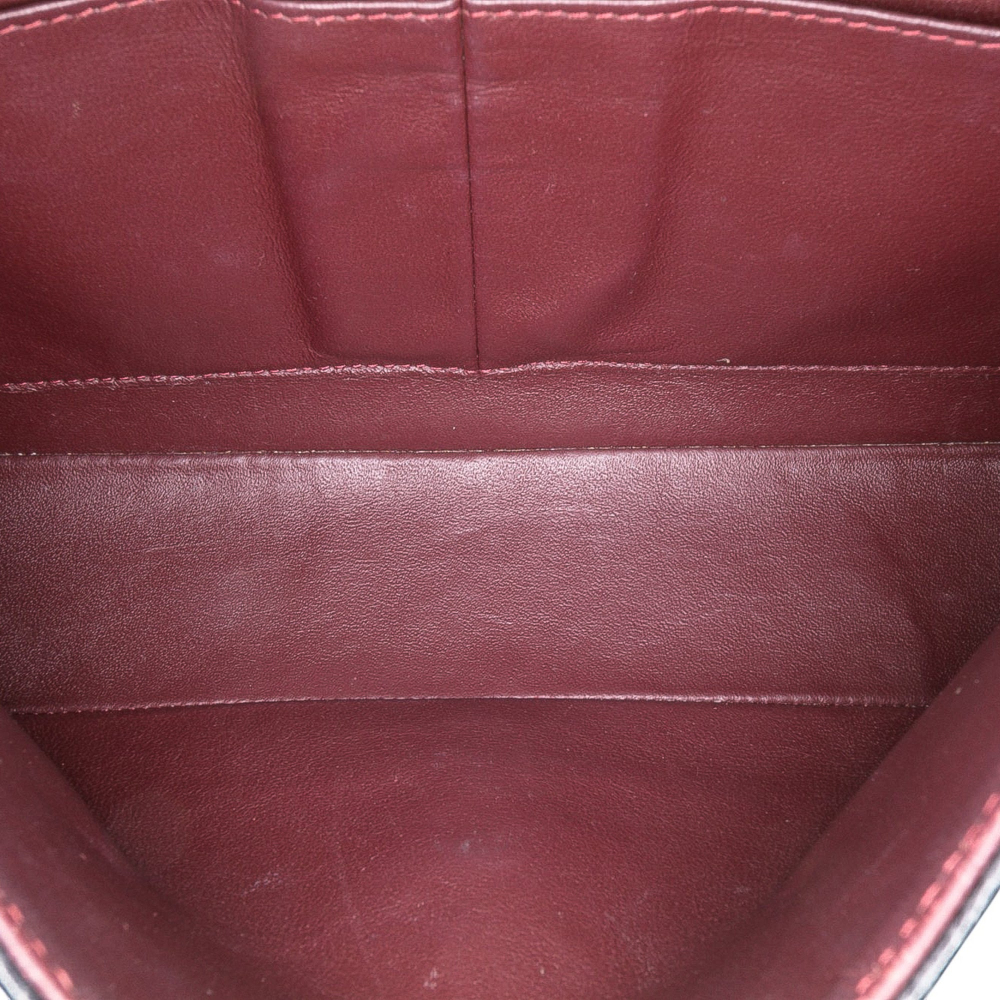 Chanel Classic Double Flap Medium Caviar Leather Matelassè Shoulder Bag Black