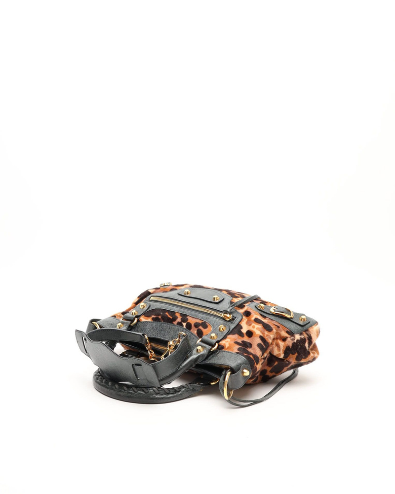 Balenciaga Leopard First Bag