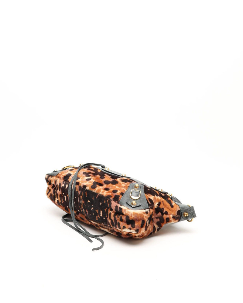 Balenciaga Leopard First Bag