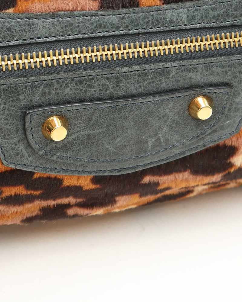 Balenciaga Leopard First Bag