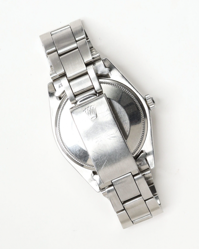 Rolex Oyster Perpetual Date 34mm Ref 1501 Rare Blue Sigma Dial Watch