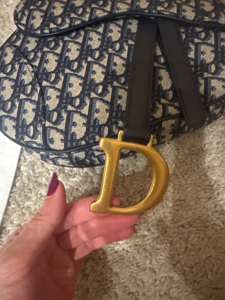 Christian Dior Saddle M canvas