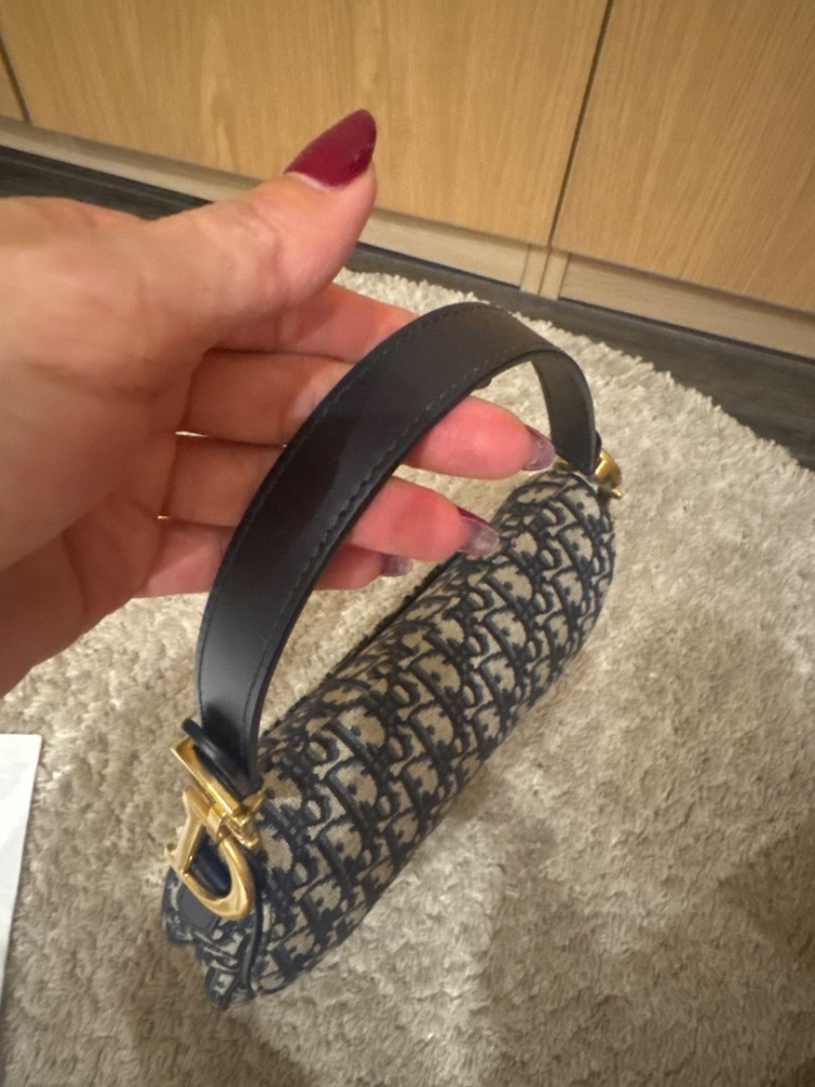 Christian Dior Saddle M canvas