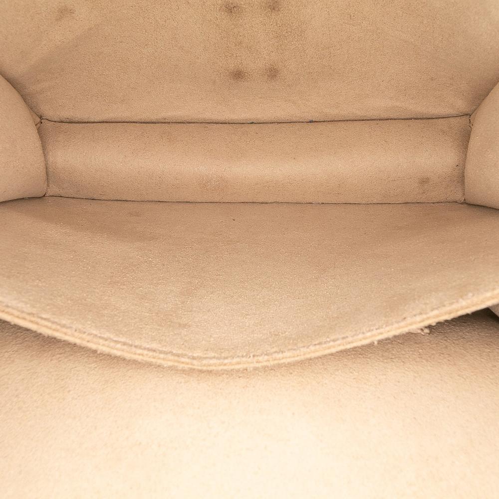 Fendi B Fendi Black Calf Leather Small Scalloped Kan I Crossbody Italy