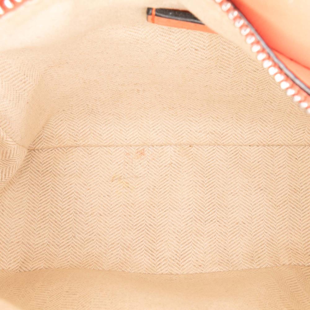 Loewe B LOEWE Orange Calf Leather Mini skin Puzzle Satchel Spain